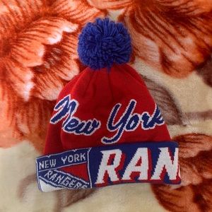 New York Rangers Beanie Hat